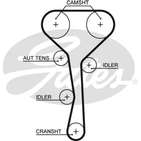 TRIGER KAYISI 128 DIS ( RENAULT LAGUNA 1.8 2.0 16V F4P R 98-01 )