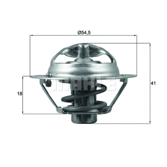 TERMOSTAT 82C DACIA DOKKER DUSTER LODGY RENAULT CLIO III FLUENCE