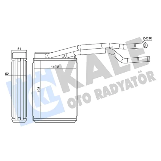 KALORIFER RADYATORU BRAZING VW TOUAREG 3.0TDI V6 24V 06 / 15 -PORSCHE CAYENNE 3.0 DIESEL 10- BORULU