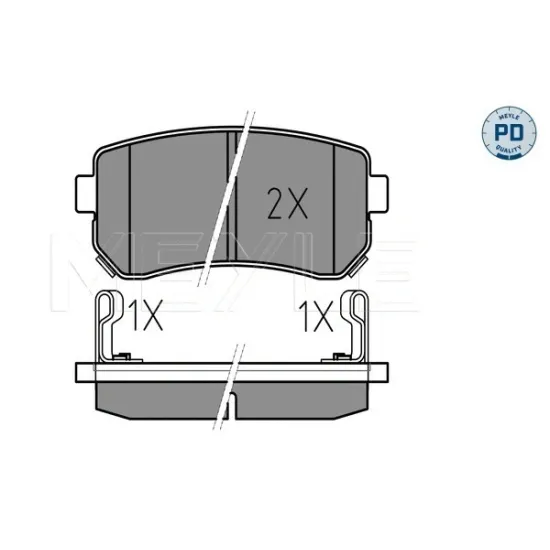 FREN BALATA ARKA 04> PICANTO 1.0-1.1 +FIS