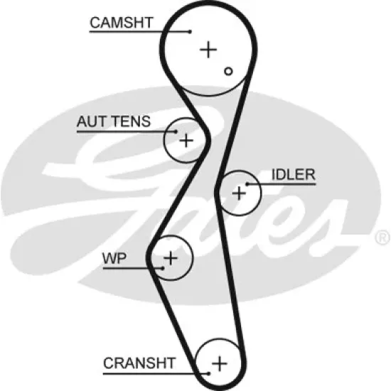 TRIGER KAYIŞ ( FORD MONDEO FOCUS 2.0TDCİ 10- KUGA 2.0TDCİ 12- )( PEUGEOT 308 407 508 807 EXPERT TEPEE 2.0 HDI DW10CTED4 )