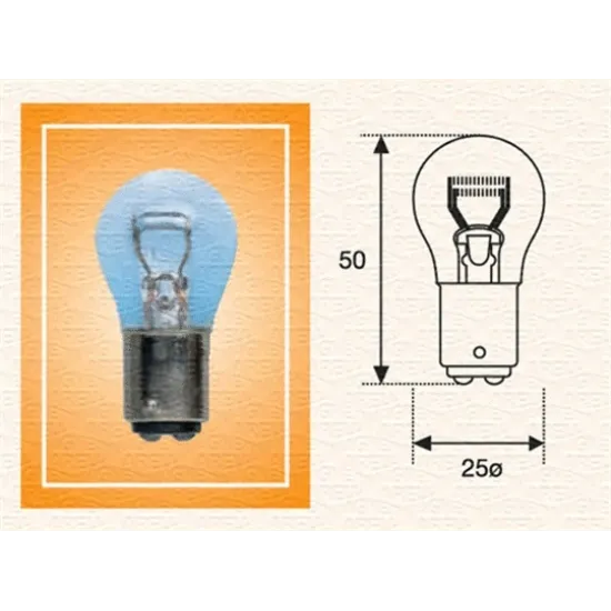 AMPUL 12V P21/4W