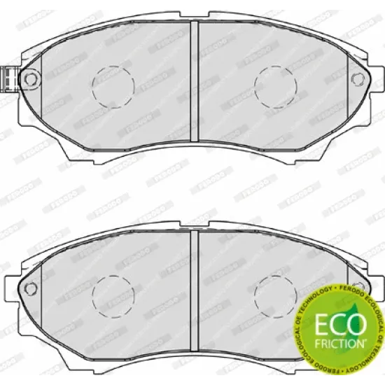 ÖN FREN DISK BALATA ( FORD RANGER 4×4 02- )( MAZDA B2500 )