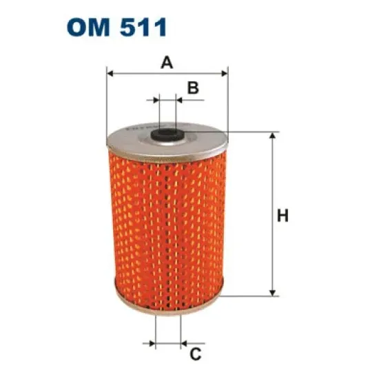 YAG FILTRESI ( MERCEDES M110 -M116 / W116-W123-W126 )