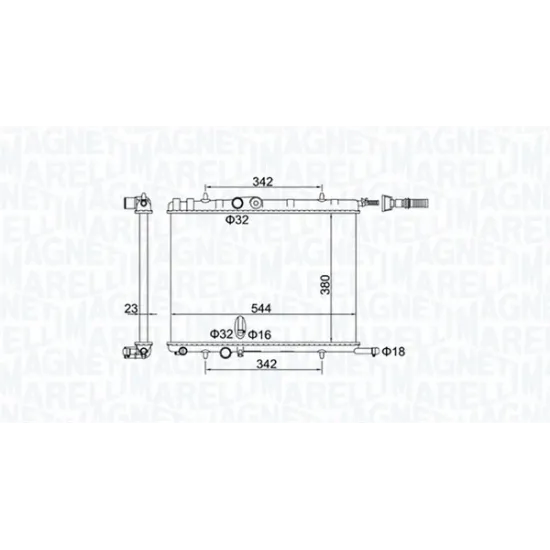 SU RADYATORU MEKANİK ( PEUGEOT 206 1.4HDI DV4TD 1.6 16V TU5JP4 04 )380×544X23