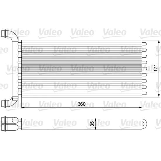 KALORIFER RADYATORU (VW CRAFTER 06-16 MERCEDES SPRINTER 06-16)