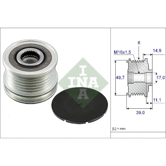 ALTERNATOR KASNAGI (MERCEDES OM611,612,613-OM646,647,648-OM651 / SPRINTER-VITO-VIANO)