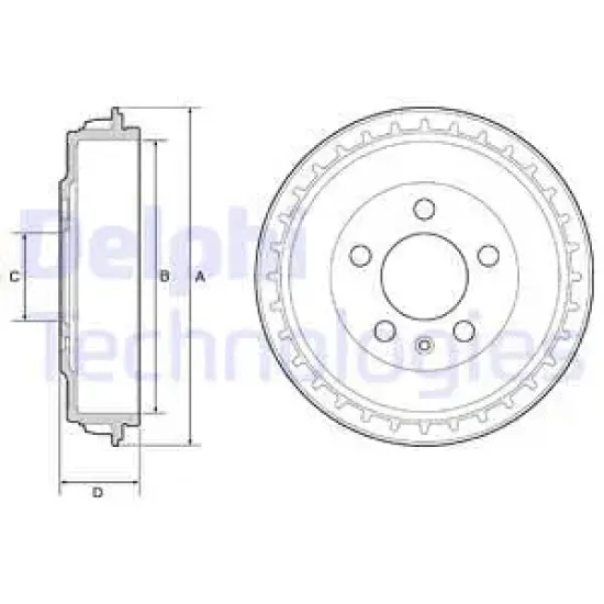 KAMPANA203×38 (VW POLO 18-  SEAT IBIZA 18-)