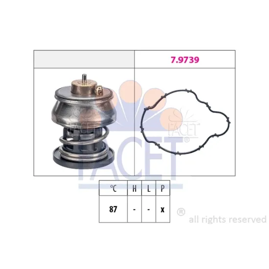 TERMOSTAT BMW F20 F10 F30 G30 G11 F22 F45 F48 F25 G01 G02 F15 MINI F54 F55 F56 F57 F60