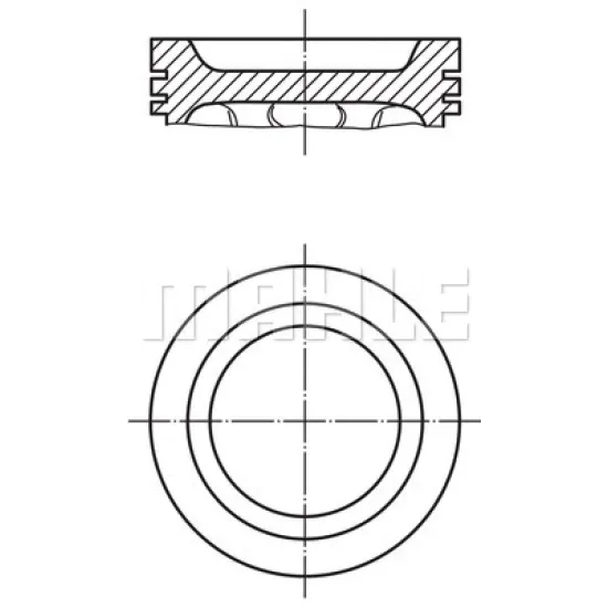 MOTOR PISTON SEGMAN R9 R11 FLASH R21 MANAGER 1,7 F2N (81,00 CAP)