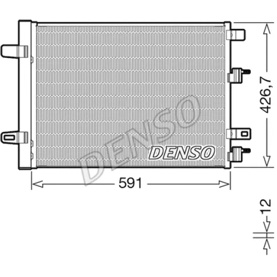 KLIMA RADYATORU MERCEDES W177-W247-C118-H247  2018