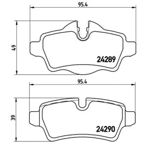 FREN BALATASI ARKA MINICOOPER R55-R56-R57-R58-R59