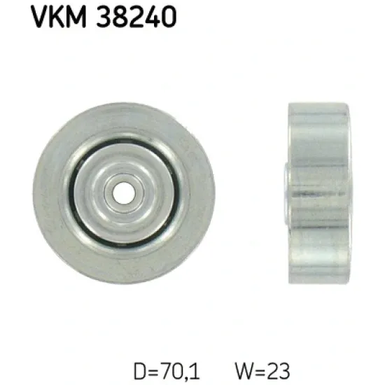 V KAYIS GERGI RULMANI ( BMW 3 SERI D E 46 / 5 SERI D E39 / 7 SERI D 98-01 / X5 D 01-06 / LAND ROVER FREELANDER 2.0TD4 01-06 )