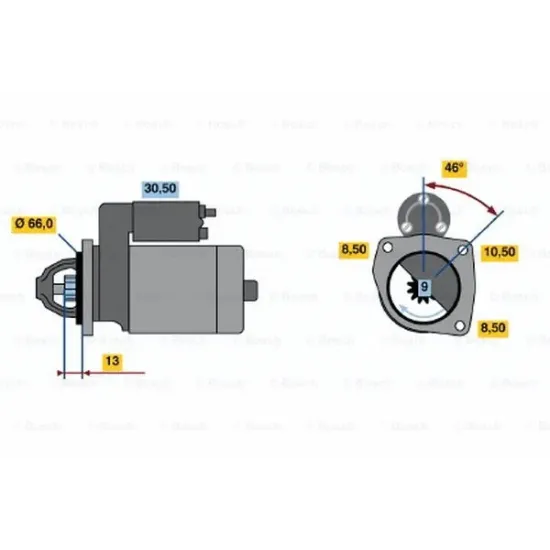 MARS OTOMATİĞİ VALEO TİPİ 12V RENAULT 9-12 ESKI MODEL