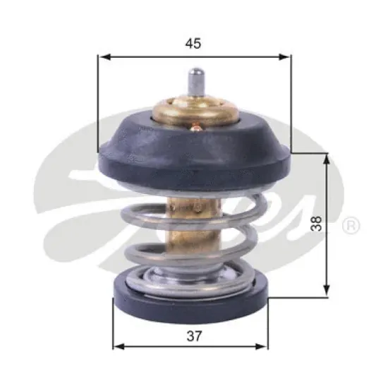 TERMOSTAT 95C-105C (GOLF 07-14 PASSAT 08-15 AUDI A3 04-13 A4 08-16 A5 08-17 SEAT LEON 06-13)