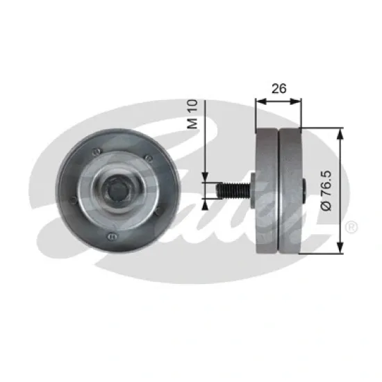 V KAYIS GERGI RULMANI ( ASTRA H COMBO CORSA C MERIVA 1.7DI 1.7CDTI Z17DTH )