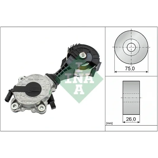 V KAYIS GERGI RULMANI KOMPLE (BMW F20-F30 / N13 MOTOR / PEUGEOT 1.4 1.6 207 208 308 508 3008 5008 PARTNER)