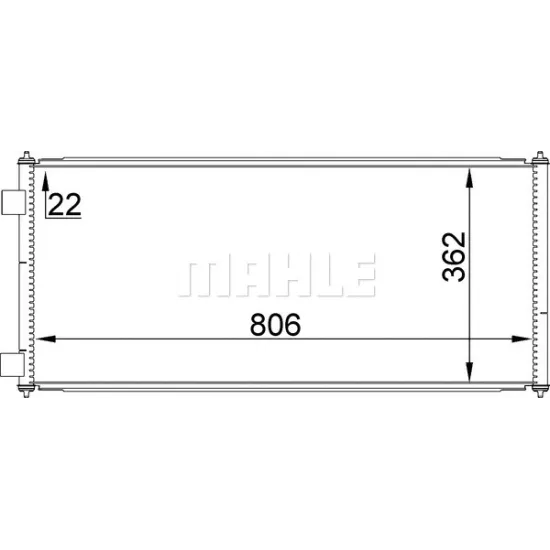 KLIMA RADYATORU (FORD TRANSIT V184 01/