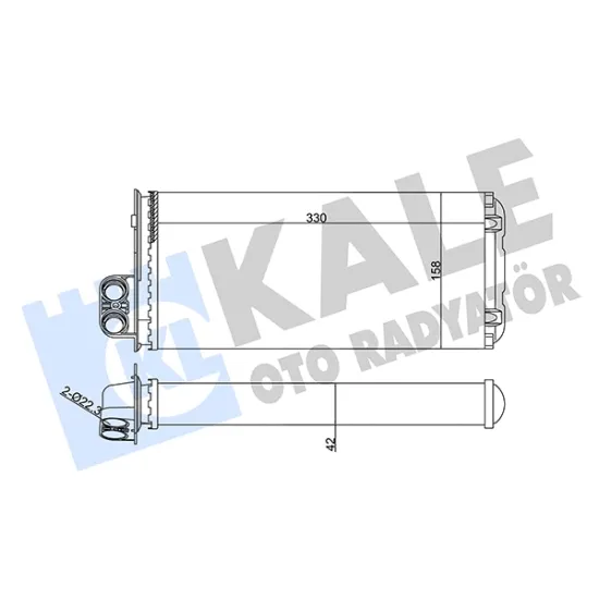 KALORIFER RADYATORU PREMIUM-MIDLUM-KERAX 400-420-440-450 DCI11-DCI5-DCI6