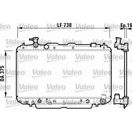 RADYATÖR TOYOTA RAV4