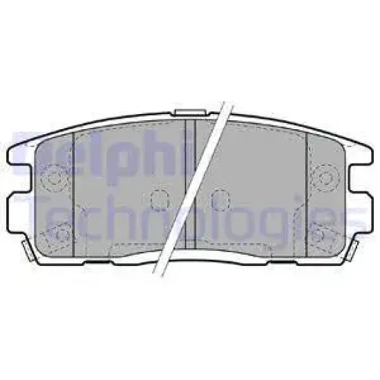 BALATA FREN ARKA-(CHEVROLET CAPTIVA 07/12/OPEL ANTARA 07/12 )