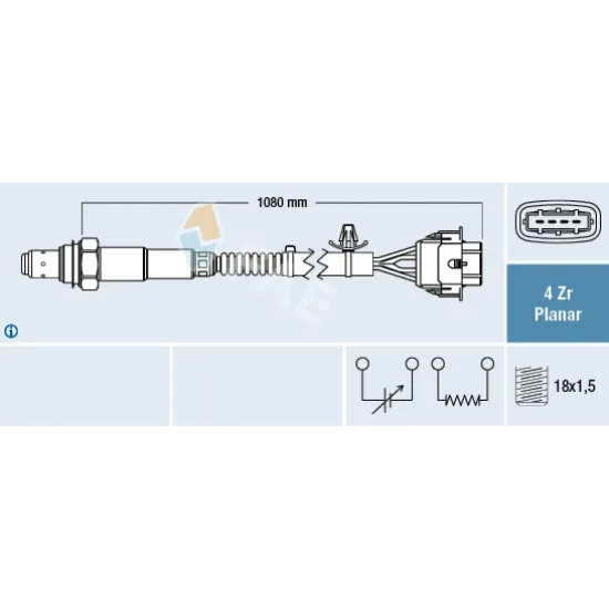 LAMBDA SENSORU ASTRA.H 2.0 16V *Z20LET* (P2)