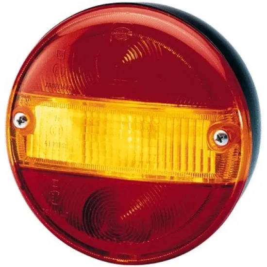 ARKA STOP LAMBASI YUVARLAK SAG-SOL (12V-24V) R5W P21W - IVECO / MAN / SCANIA / DAF / VOLVO