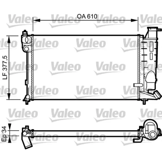 RADYATOR SU MEKANIK ( CITROEN ZX 1.9 XU9JA 2.0 16V )