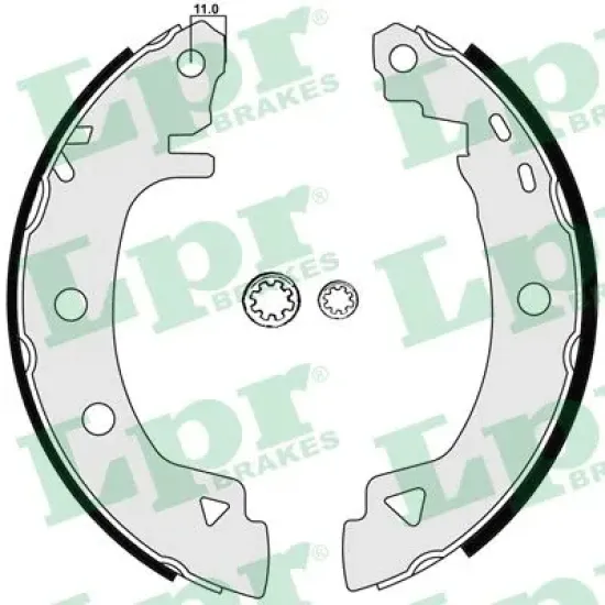 ARKA FREN BALATASI PABUC BRAVA BRAVO MAREA ALFA ROMEO 145 146