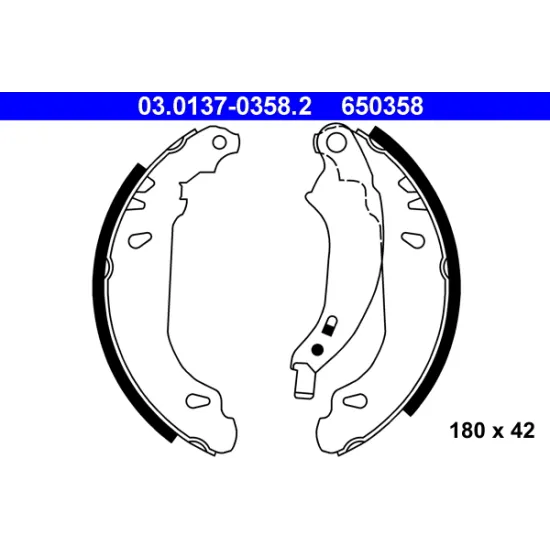 PABUC BALATA 98-03 CLIO-SYMBOL-PALIO