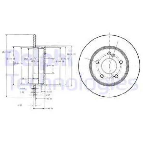 DISK ARKA 96-07 C-SERI (W202-W203) E-SERI (W124-W210) *U.K**** 