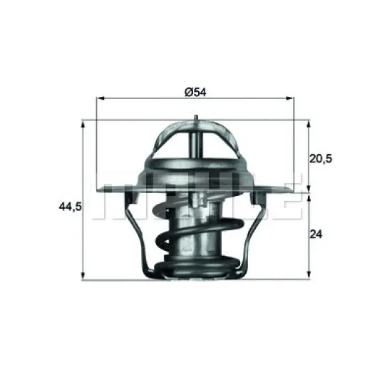 TERMOSTAT 87°C 00> ACCENT-GETZ 1.3-1.5i 12V