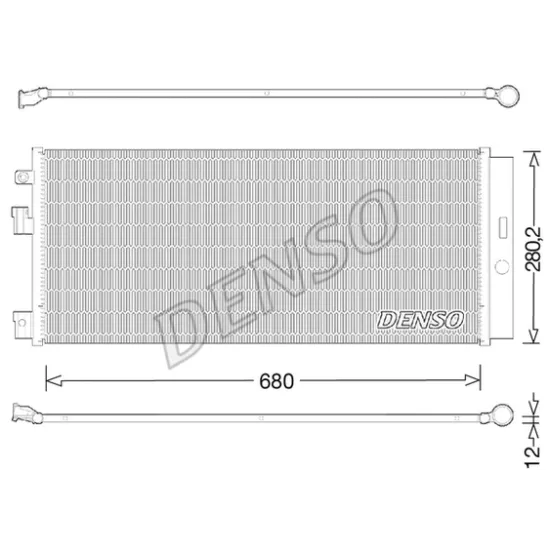 KLIMA RADYATORU KOMPLE CORSA E B10XFL – B10XFT – B14NEH B14XEJ – B14XEL – B13DTC – B13DTE – B13DTN