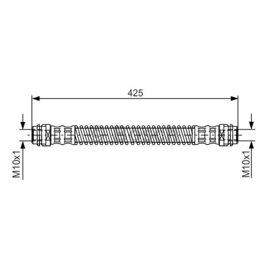 HORTUM FREN SAG-(ISUZU DMAX 02// )