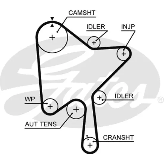 TRIGER SETI (VOLVO S60/V60/XC40/XC60/XC70/XC90/S90) (16-20) (D4204TXX) (D2/D3/D4)