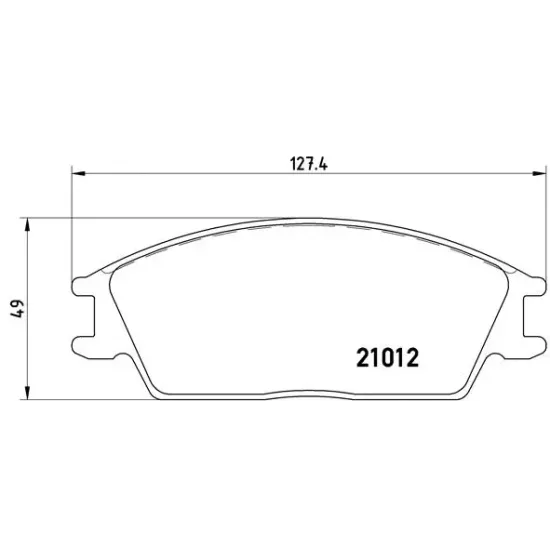 BALATA FREN ON-(HYUNDAI ACCENT 95/06/GETZ 00// )