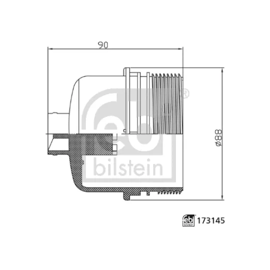 YAG FILTRE KABI UFI CORSA C-CORSA D 00-09