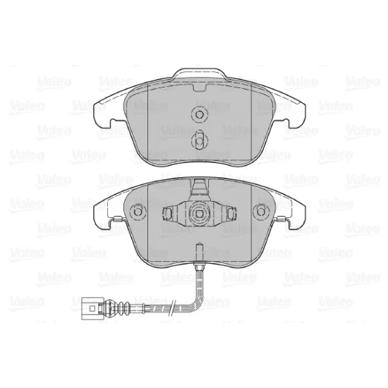 ON FREN BALATASI-KABLOLU- (VW PASSAT 13-15 TIGUAN 08-18 AUDI Q3 12-18)