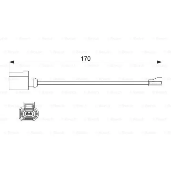 FREN BALATA KABLOSU ON 21> TIGUAN 13> OCTAVIA-LEON-A3