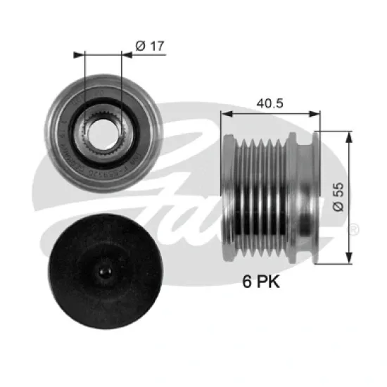 ALTERNATOR KASNAGI (MERCEDES OM611,612,613-OM646,647,648-OM651 / SPRINTER-VITO-VIANO)