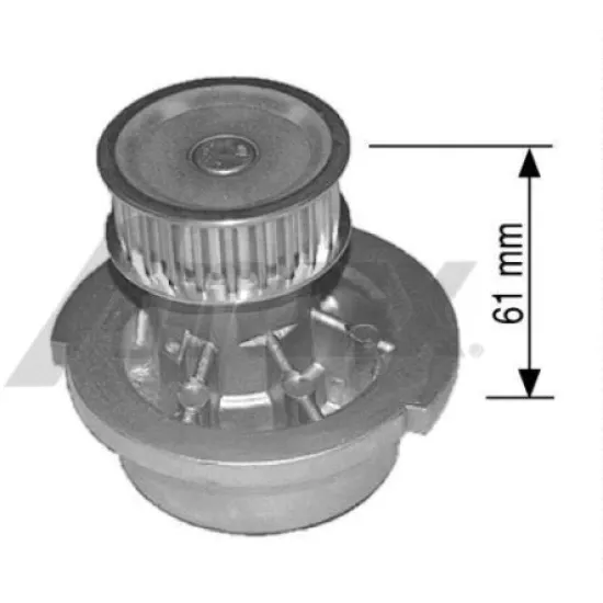 DEVIRDAIM SU POMPASI CORSA B ASTRA F ASTRA G VECTRA B X14XE X16XEL