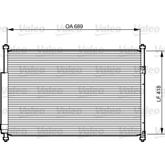 KLIMA RADYATORU-(SUZUKI GRAND-VITARA 98/05 1.6-2.0 )