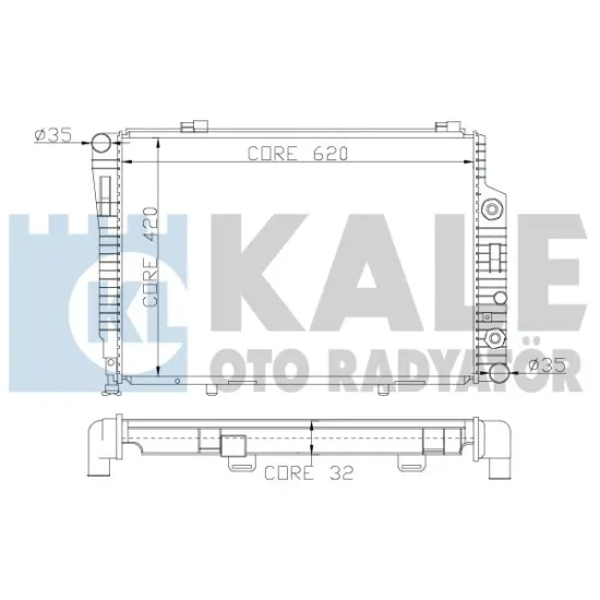 MOTOR SU RADYATORU W202 93>00 S202 96>01 C208 97>02 R170 96>00