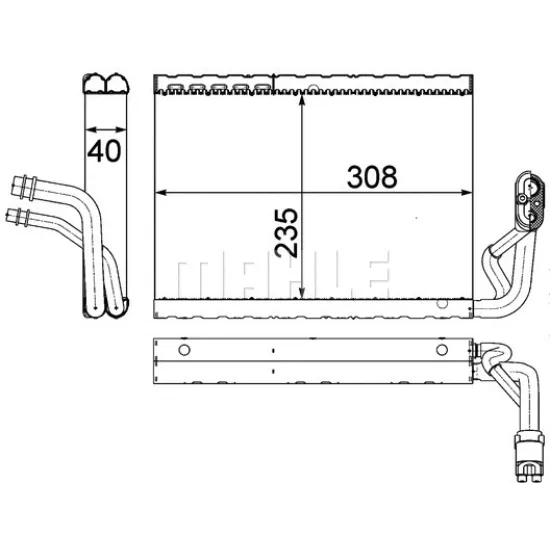 KLIMA RADYATORU (KONDENSER) 08> C-SERI (W204) E-SERI (W212-S212)