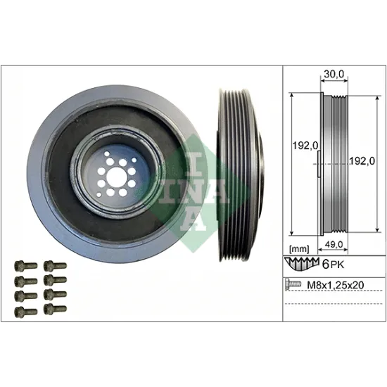 KRANK KASNAGI (VW TOUAREG 03-12  AUDI A4 05-14  A6 05-14  Q7 07-15) 