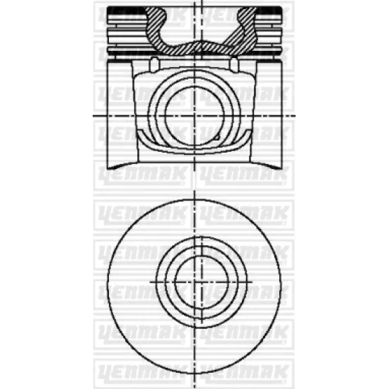 PİSTON SEGMAN STD DUCATO / BOXER / JUMPER 02> 2.8 HDI 125HP EURO3 ADET 94.4mm