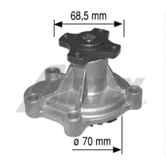 DEVIRDAIM SU POMPASI CORSA B COMBO B VECTRA A ASTRA F 1.7 DIESEL