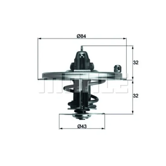 TERMOSTAT BMW E34 E38 M60 M73