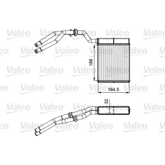 KALORİFER RADYATÖRÜ FORD MONDEO 07-14