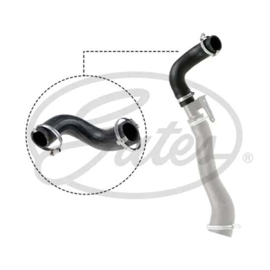 TURBO INTERCOOLLER HORTUMU FIESTA V 04>08 1,6TDCI